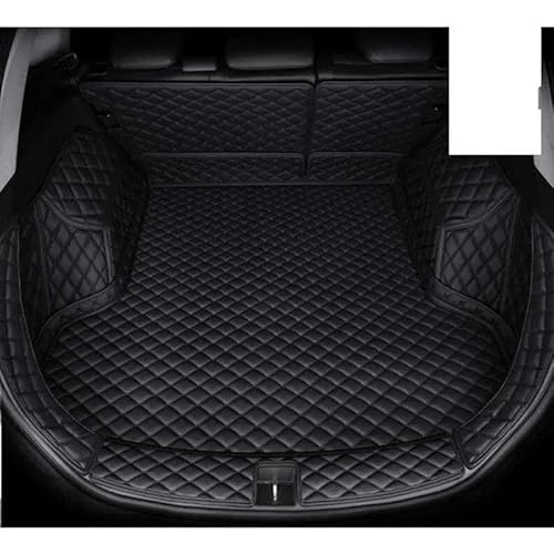 Kofferraumwanne Teppich Auto Trunk Cargo Mat Fach Boden Karpfen Hinten Boot Liner Für S&Koda Für O&ctavia Für A7 2017 2018 2015 2019 2020 2016 Kofferraum Innenmatte(All Black,B) von MBPBVRVAF