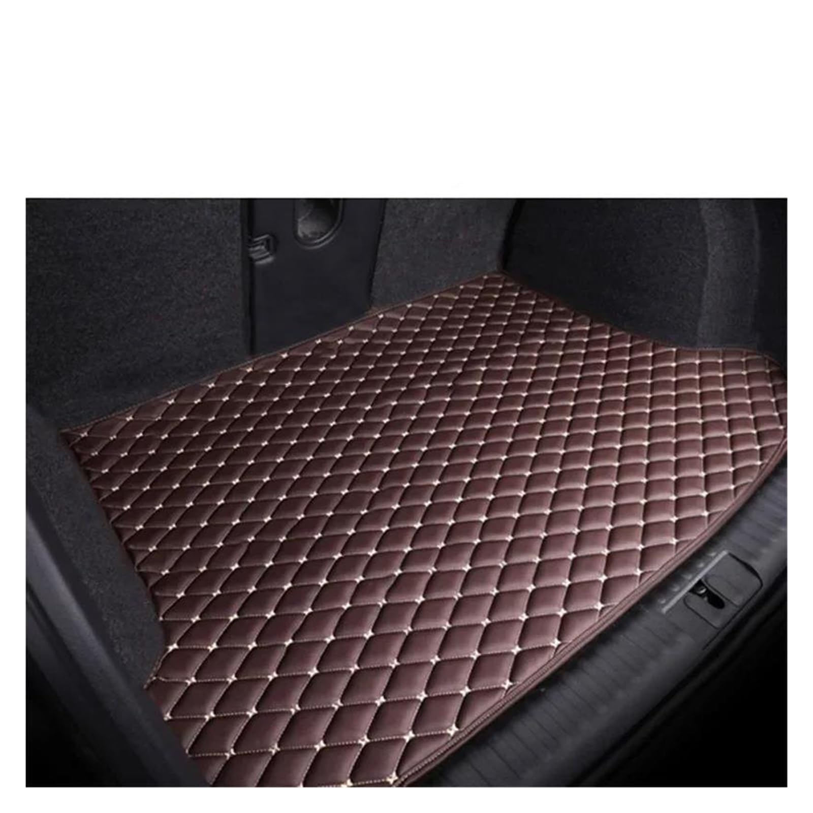 Kofferraumwanne Teppich Für CR-V Für C&RV Für CR V 2023 2024 + Kofferraum Matte Schmutz-beständig Vollständig Umgeben Hinten Gehen Tablett Zubehör Kofferraum Innenmatte(Dark Brown) von MBPBVRVAF