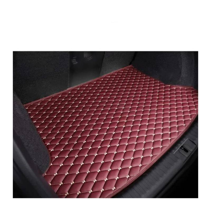 Kofferraumwanne Teppich Für K&UGA Für E&Scape 2013 2014 2015 2016 2017 2018 Auto Stamm Teppich Matten Matte Auto Teppiche Zubehör Kofferraum Innenmatte(Wine RED SIGIE) von MBPBVRVAF