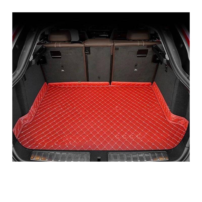 Kofferraumwanne Teppich Für K&ia Für S&Portage R Für SUV 2011 2012 2013 2014 Kofferraum Matte Auto Auto Innen Dekoration Zubehör Kofferraum Innenmatte(Red-1PC) von MBPBVRVAF