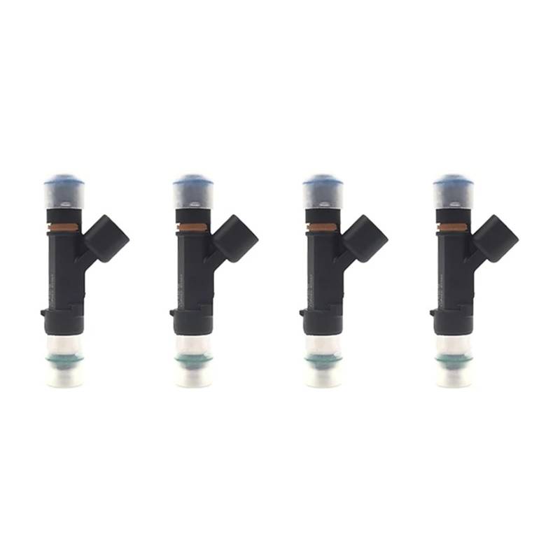 Kraftstoffinjektor 4PCS Für Mazda Für M6 2.0 2.3 Universal Auto Benzin Einspritzdüsen Auto Kraftstoff Gas Injektor Düsen Zubehör 0280158105 0280158003 Kraftstoffeinspritzer von MBPBVRVAF