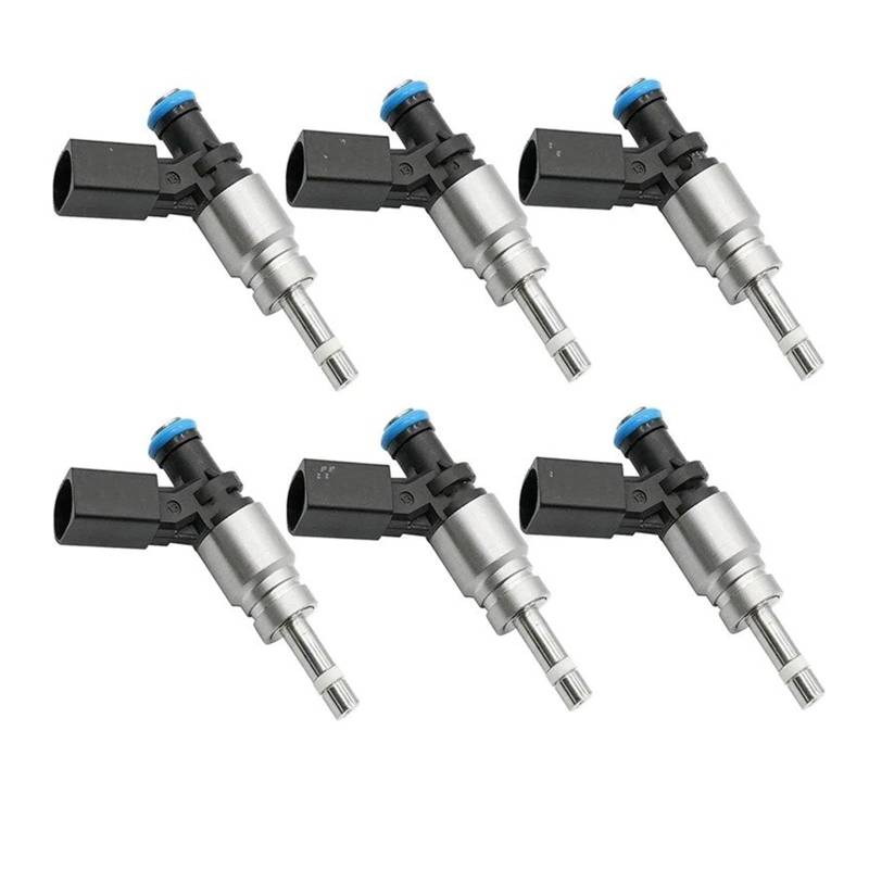 Kraftstoffinjektor 6Pcs Für Q5 Für A4 Für A5 Für A6 C6 Für A5 B8 Für Quattro Auto Kraftstoff Injektor Düse Zubehör 06E906036F 06E906036AF 079906036C 06H906036E Kraftstoffeinspritzer von MBPBVRVAF