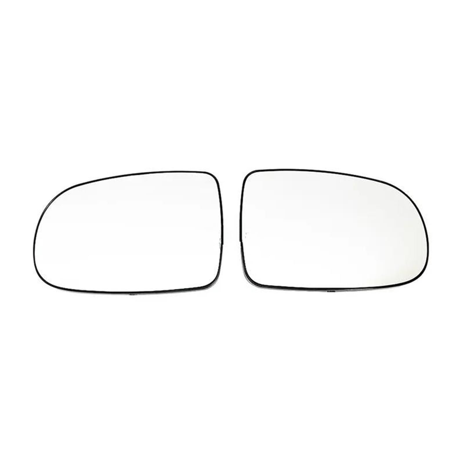 Außenspiegelglas 1426526 1428836 Für Opel Für Corsa C Für Tigra 2000 2001 2002 2003 2004 2005 2006 Auto Rückspiegel Linsen Heizung Glas Seitenspiegelglas(Left Heating) von MBROS