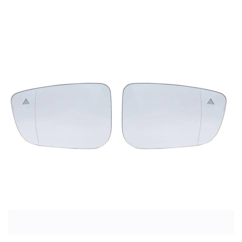 Außenspiegelglas Für 3 Serie G20 G21 5 Serie G30 G31 G32 G38 7 Serie G11 G12 Auto Tür Erhitzt Blind Spot Warnung Flügel Hinten Spiegel Glas Seitenspiegel Glaslinse(A Pair) von MBROS