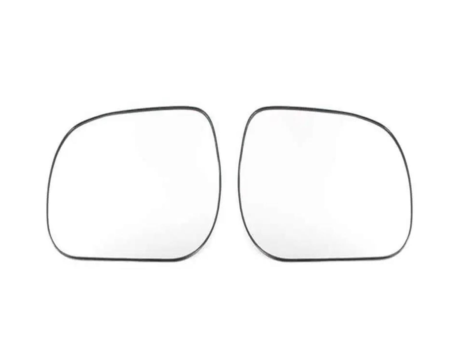 Außenspiegelglas Für Rav4 2009 2010 2011 2012 Auto Rückspiegel Rearview Außenspiegel Mit Heizung Glas Objektiv Zubehör Seitenspiegelglas(2PCS Left and Right) von MBROS