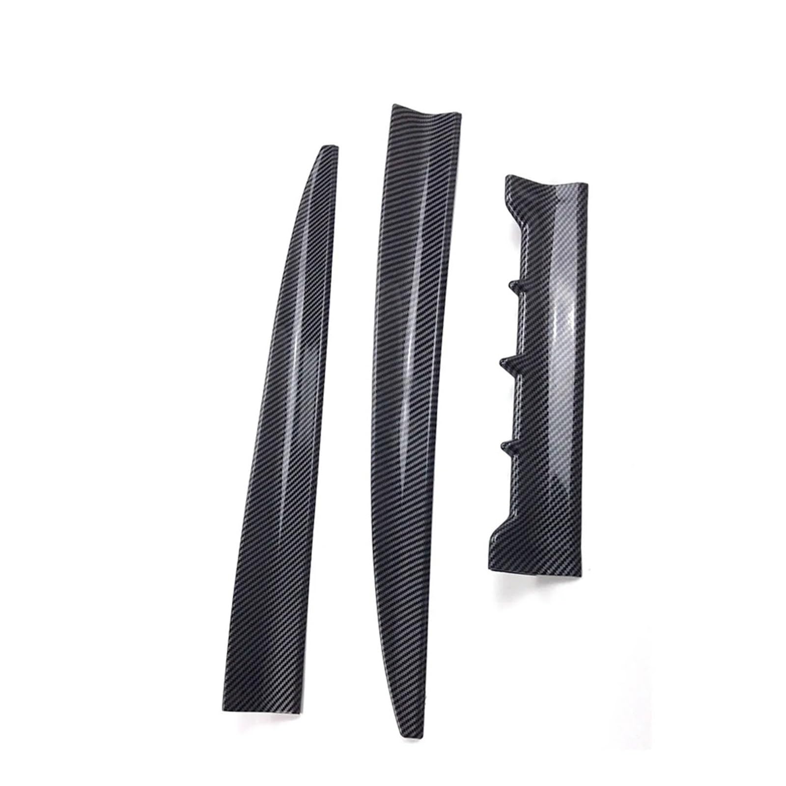 Auto Spoilerlippe Auto Universal Heck Flügel Kofferraum Dachspoiler Für E46 E90 F10 F20 F30 G20 G30 Für A3 A4 A5 A6 Für W204 W205 W213 Heckflügel Lippe(B Carbon Look) von MBROS