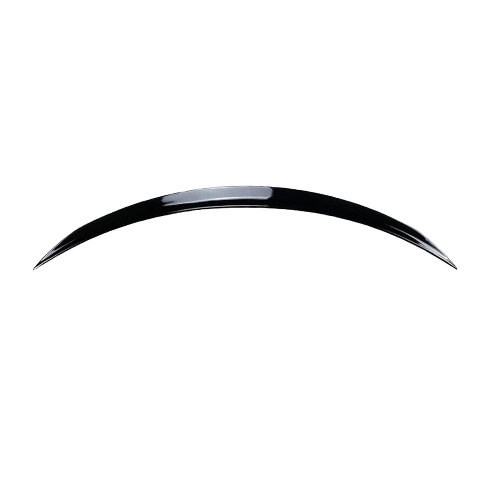 Auto Spoilerlippe Für C Klasse Für Coupe 2015 2016 2017 2018 2019 2020 2021 Auto Dach Spoiler Stoßstange Stamm Hinten Schwanz Flügel Kit Heckflügel Lippe(Glossy Black) von MBROS