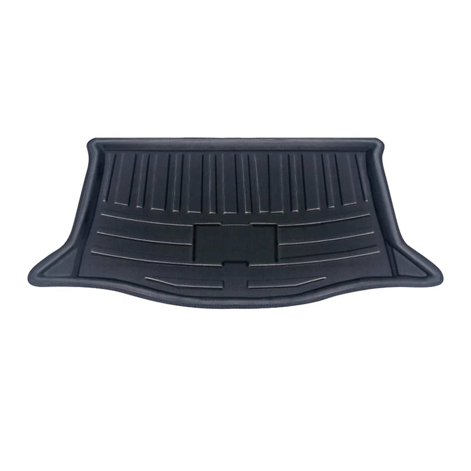 Kofferraummatten Für FIT Für Jazz MK2 2009 2010 2011 2012 2013 Auto Hinten Boot Cargo-Liner Stamm Boden Matte Teppiche Tablett Matten Gepäck Pad Teppich Kofferraumschutz Zubehör von MBROS