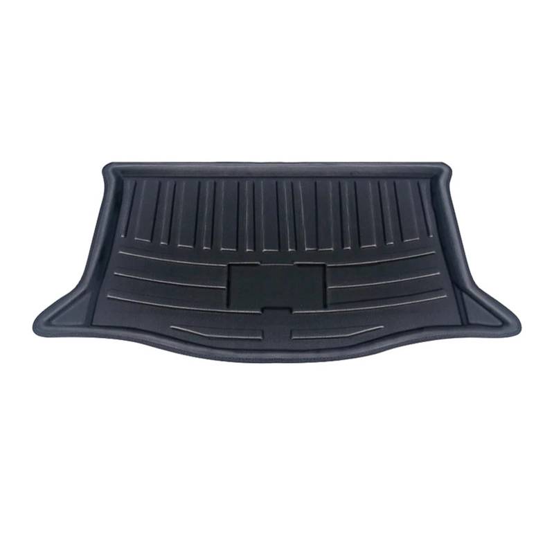 Kofferraummatten Für FIT Für Jazz MK2 2009 2010 2011 2012 2013 Auto Hinten Boot Cargo-Liner Stamm Boden Matte Teppiche Tablett Matten Gepäck Pad Teppich Kofferraumschutz Zubehör von MBROS