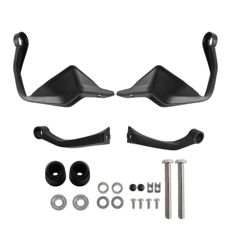 MBROS Handschutzschild Für R Für NINET R9T Für P&ure Für Racer Für U&rban G Für U&rban S Für Scramble R Für Neun T 2014-2024 Handschutz Schild Motorrad Hand Guards Protector Lenker Handprotektoren(2) von MBROS