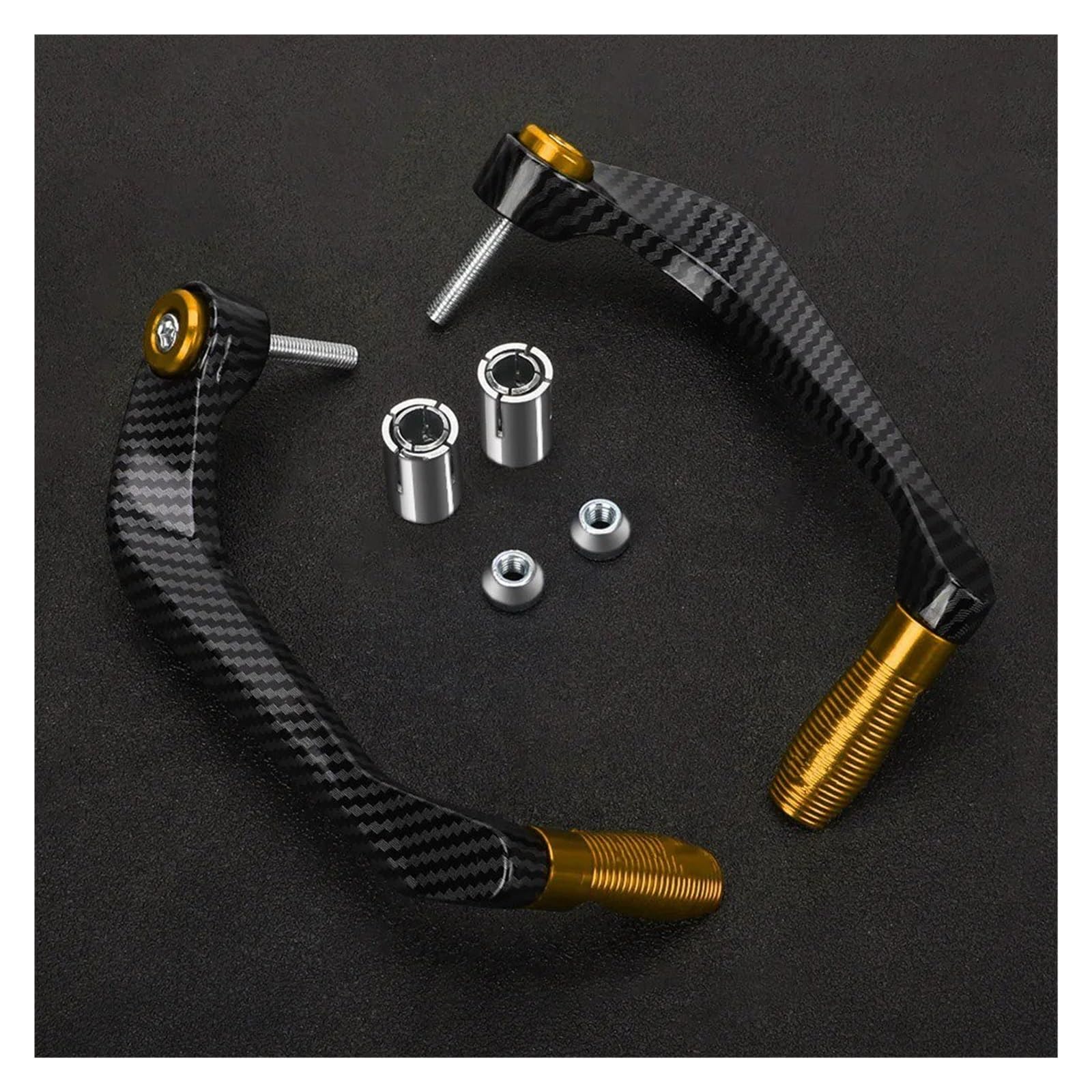 MBROS Handschutzschild Für SV 650 650S 650X SV650 SV650S SV650X Für SV 650 X 1999-2024 2023 2022 Motorrad Hebelschutz Lenkergriffe Bremskupplungshebel Handschutz Lenker Handprotektoren(5) von MBROS