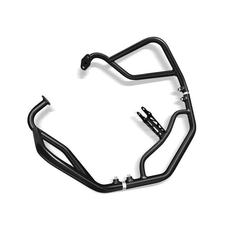 Motorschutz FÜR XL750 FÜR Transalp Xl750 FÜR XL 750 2023 2024 Motorrad Oberen Stoßstange Motor Protector Oberen Verkleidung Rahmen Schutz Bar Motor Schutz Crash Bar(Black) von MBROS