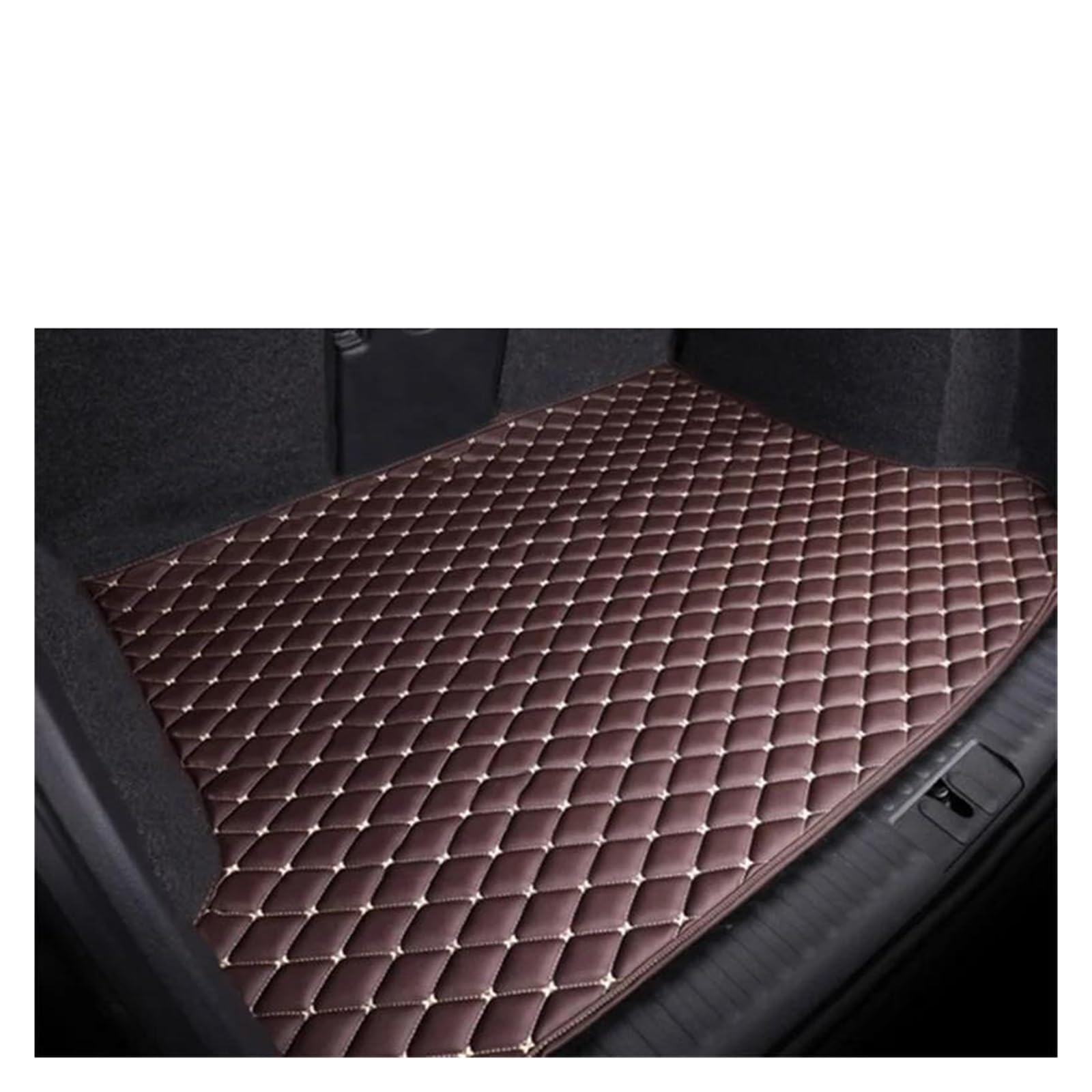 Stamm Boot Matten Für CR-V Für C&RV Für MK4 2012-2016 2013 2014 2015 Schmutz-beständig Stamm Matte Hinten Fracht Fach Matte Kofferraum Matte Auto Zubehör Kofferraum Schutzmatte(Dark Brown) von MBROS