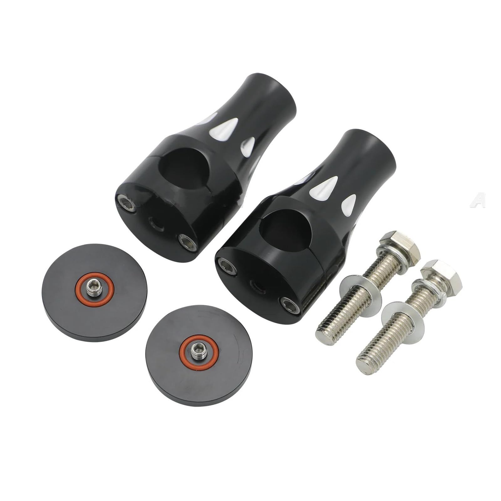 Steigleitungen Klemme Für Volusia Für VL 800 Für Boulevard C50 M109R Für Boss VL1500 Für LC Für Intruder 25MM Runde Lenker Riser Clamp Montieren Motorrad Griff Bar Adapter(2) von MBROS