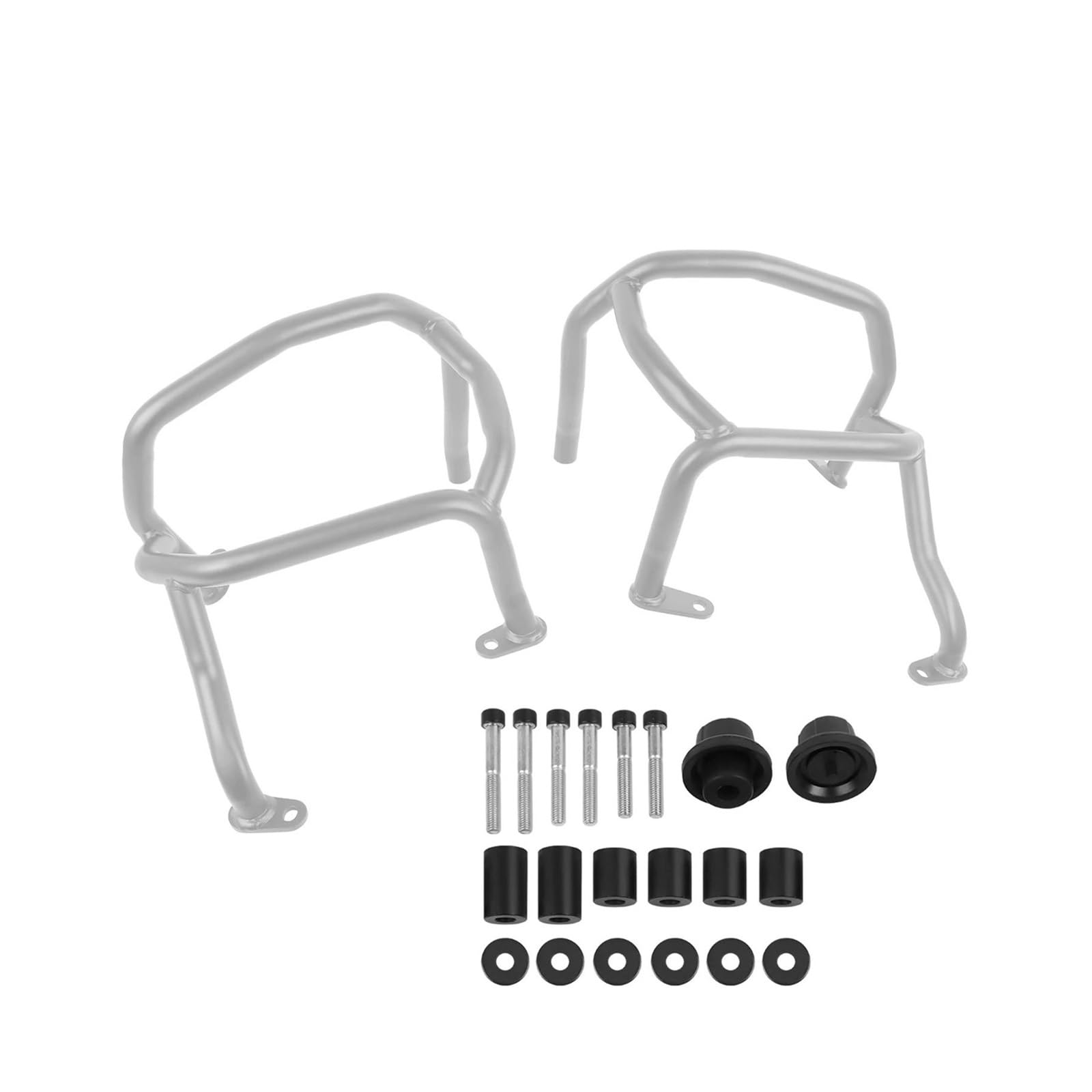 Stunt Käfig Rahmen Für R1300GS R 1300GS R 1300 Für GS R1300 Für GS 2023 2024 Motorrad Motor Tank Autobahn Crash Bars Schutz Bar Stoßstange Schutz Autobahn Crash Bars(Lower Silver) von MBROS