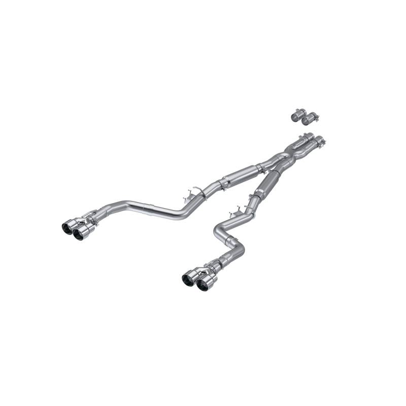 MBRP Exhaust S7113AL Installer Series Cat Back Auspuffanlage Passend für Challenger von MBRP