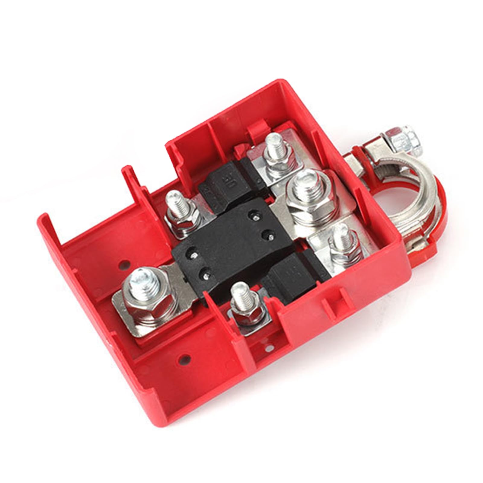 MCAOAL Anschlüsse des Automatenanschlusses Mit Integrierten Sicherungen 32 V/400A Kleinwagen Sicherungen Für Stabile Elektrische Systeme MCAOAL Anschlüsse des Automatenanschlusses Mit Integrierten Sicherungen 32 V/400A Kleinwagen Sicherungen Für Stabile Elektrische Systeme von MCAOAL