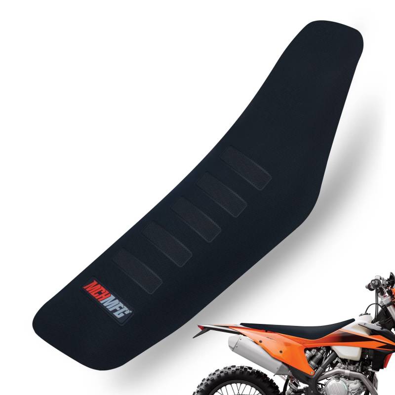 MCHMFG Universal Gripper Soft Sitzbezug für alle Fahrräder Dirt Motorrad MX Cross Enduro (schwarz) von MCHMFG