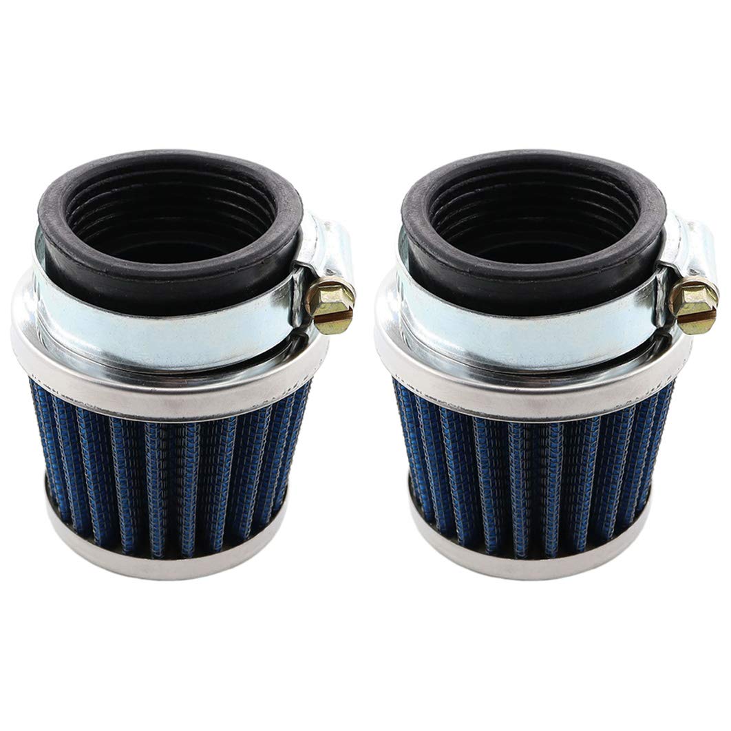 MCHNIC 2x Luftfilter 38mm für GY6 49ccm 4-Takt CB CG 150cc - 200cc Moped Scooter ATV Dirtbike Motorrad für PZ26 PZ27 von MCHNIC