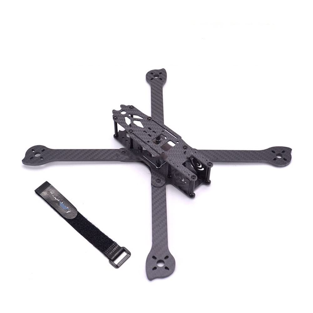 3K Vollcarbon-FPV-Freestyle-Rahmen, kompatibel mit XL5 V2 232 mm XL6 283 mm XL7 294 mm XL8 360 mm True X 5 6 7 8 Zoll Racing mit 4 mm Armen(XL5 232MM FRAME KIT) von MCHkR