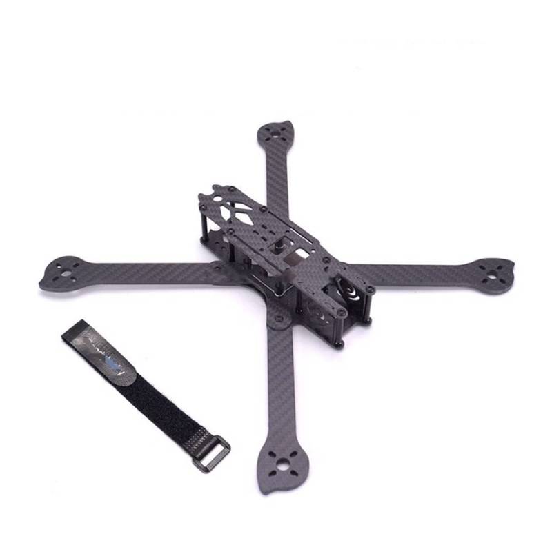 3K Vollcarbon-FPV-Freestyle-Rahmen, kompatibel mit XL5 V2 232 mm XL6 283 mm XL7 294 mm XL8 360 mm True X 5 6 7 8 Zoll Racing mit 4 mm Armen(XL6 283MM FRAME KIT) von MCHkR