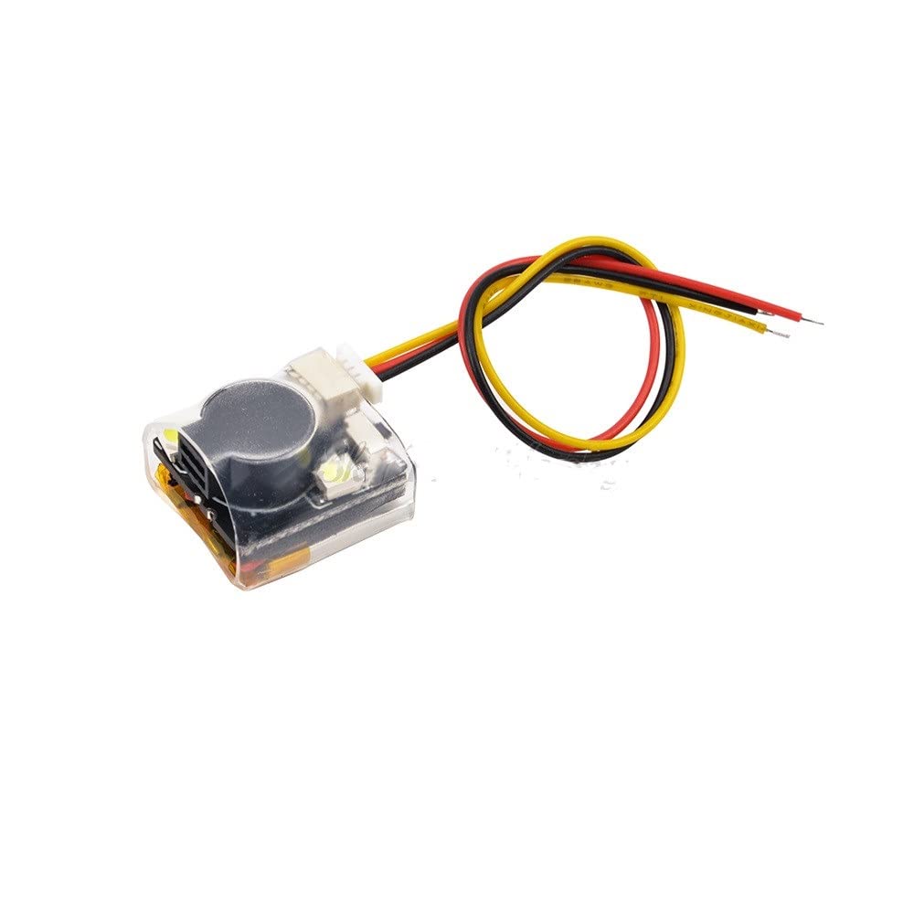 Dezibel 5V Summer mit integrierter LED-Anzeige für RC Drone Flight Controller kompatibel mit JHE42B-S 100dB Super lauter Sound(1PCS) von MCHkR