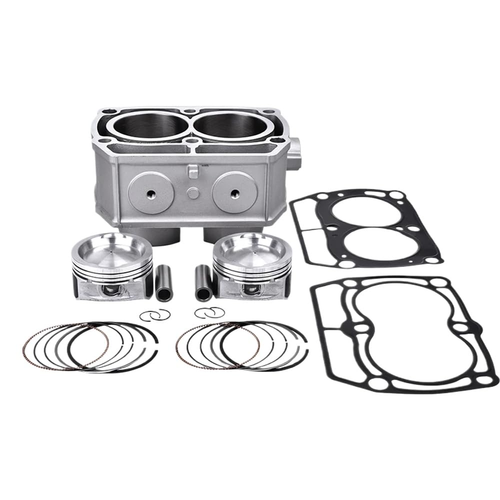 Kompatibel mit ATV 700 80 mm Zylinderkopf-Überholungssatz mit Kolbenringdichtung A04CH68AP-AQ-AU-CU 2004 von MCHkR