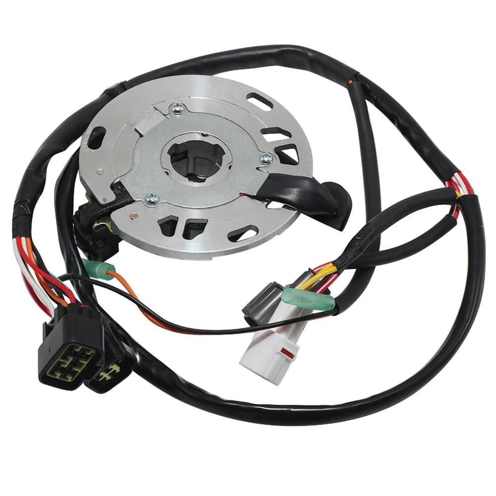 Kompatibel mit KX250 KX250-K5 1998 Motorrad Stator Spule 21003-1380 12V Zündung Motor Generator Rotor Teile Zubehör von MCHkR