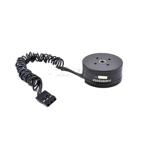 Kompatibler bürstenloser Motor für 2-Achsen- und 3-Achsen-Systeme 2208 80KV 2204 260KV 2804 140KV 2805 140KV Entwickelt für Digitalkameras und FPV(1PCS 2204 260KV) von MCHkR