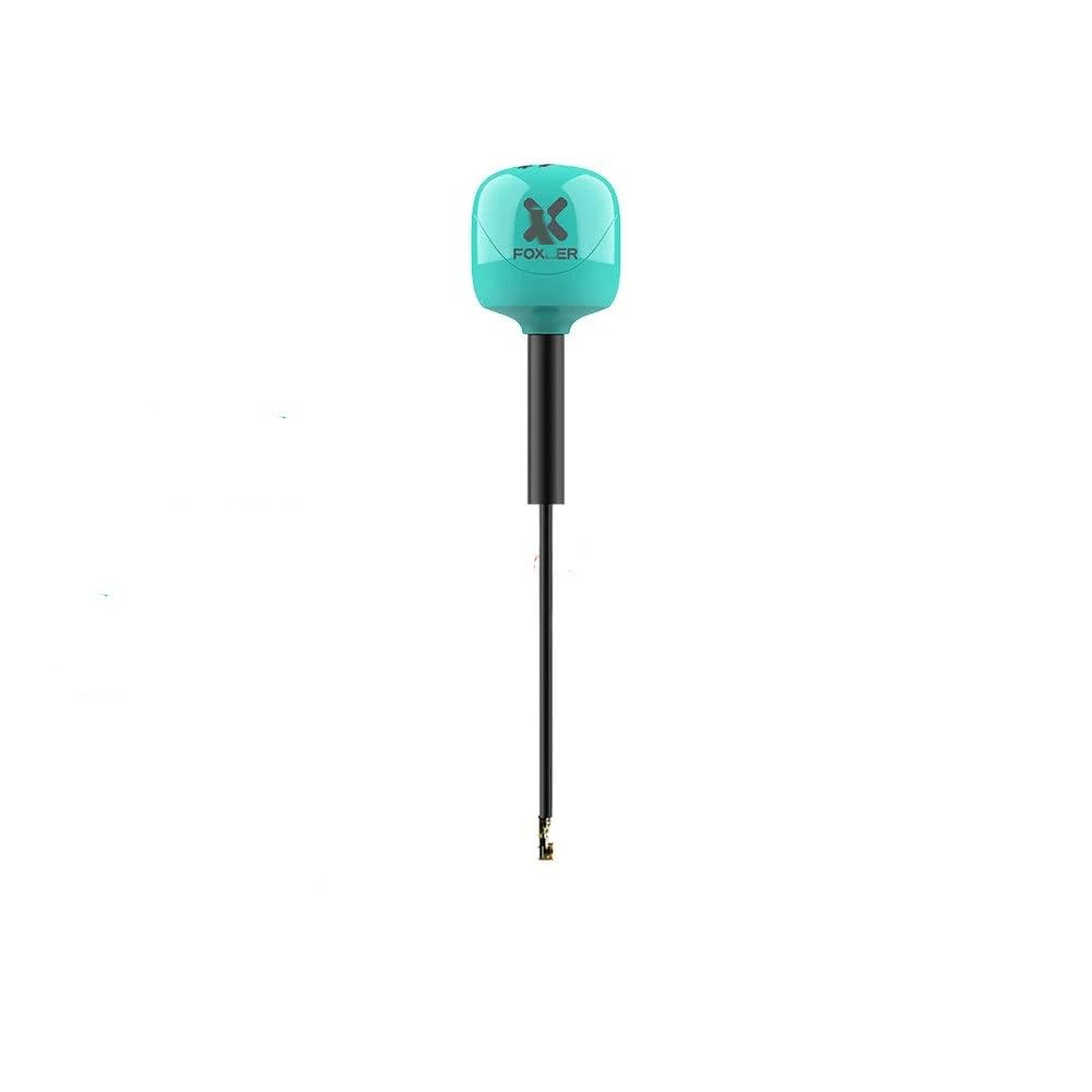 Omnidirektionales 5,8-G-FPV, kompatibel mit Lollipop 4 Plus 4+ und anderen FPV-Renndrohnen 2,6 Dbi RHCP SMA RPSMA UFL MMCX(1PCS TEAL UFL TUBE) von MCHkR