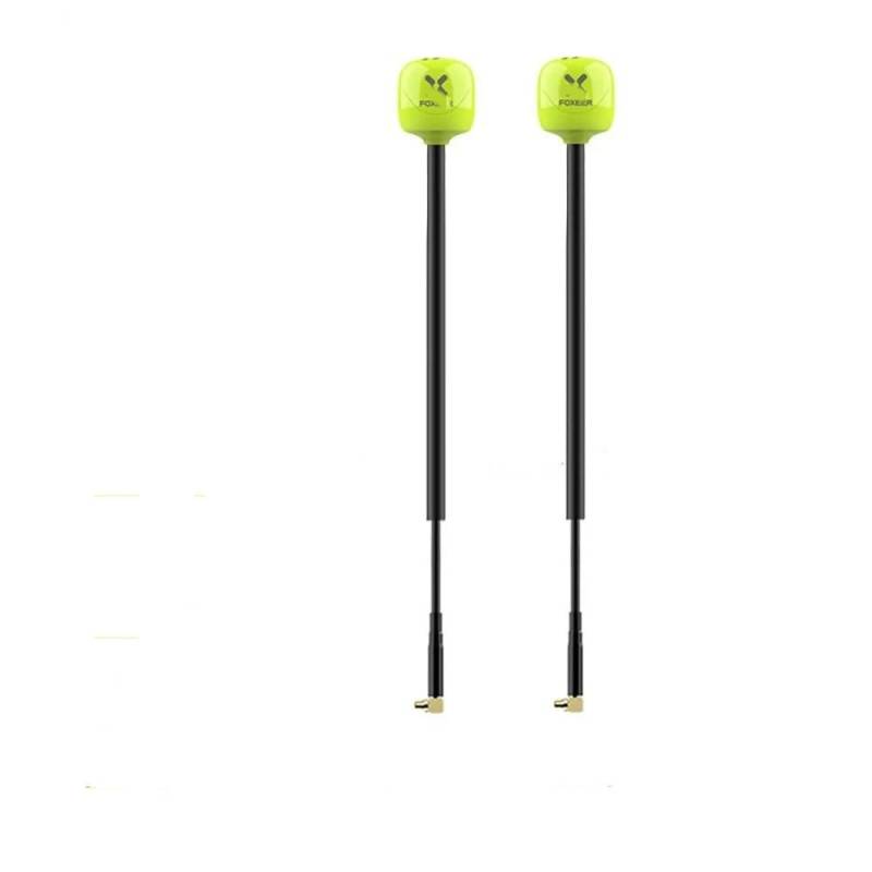 Omnidirektionales 5,8-G-FPV, kompatibel mit Lollipop 4 Plus 4+ und anderen FPV-Renndrohnen 2,6 Dbi RHCP SMA RPSMA UFL MMCX(2PCS MMCX 165MM) von MCHkR