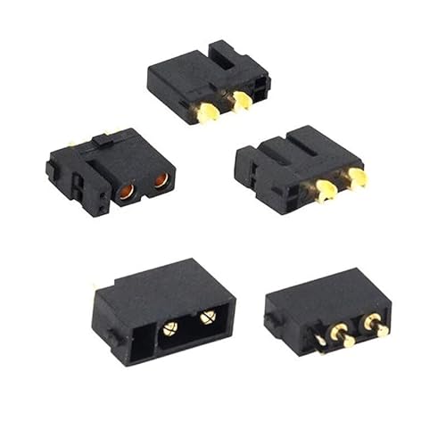 Sammeln Sie XT30-kompatible 5/10/20 Paar Buchsen für XT30PB-Stecker mit Pin für XT30U-Adapter für RC-Drohnen- und Flugzeugmodelle(20 PAIRS) von MCHkR