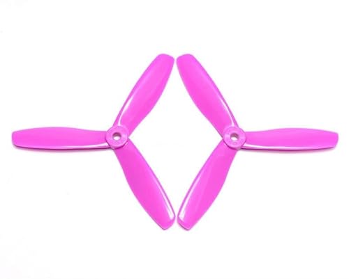 ZMR210 250 kompatibel 6 oder 12 Paar 5045 Bullnose CW und CCW für 250 FPV Racing Quadcopter(12PAIRS PURPLE) von MCHkR