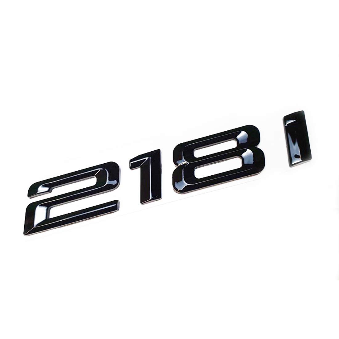 MCK Auto - 218i schwarzes glänzendes Logo hinten Emblem Tuning für F22 F45 F46 HB4L2 von MCK Auto