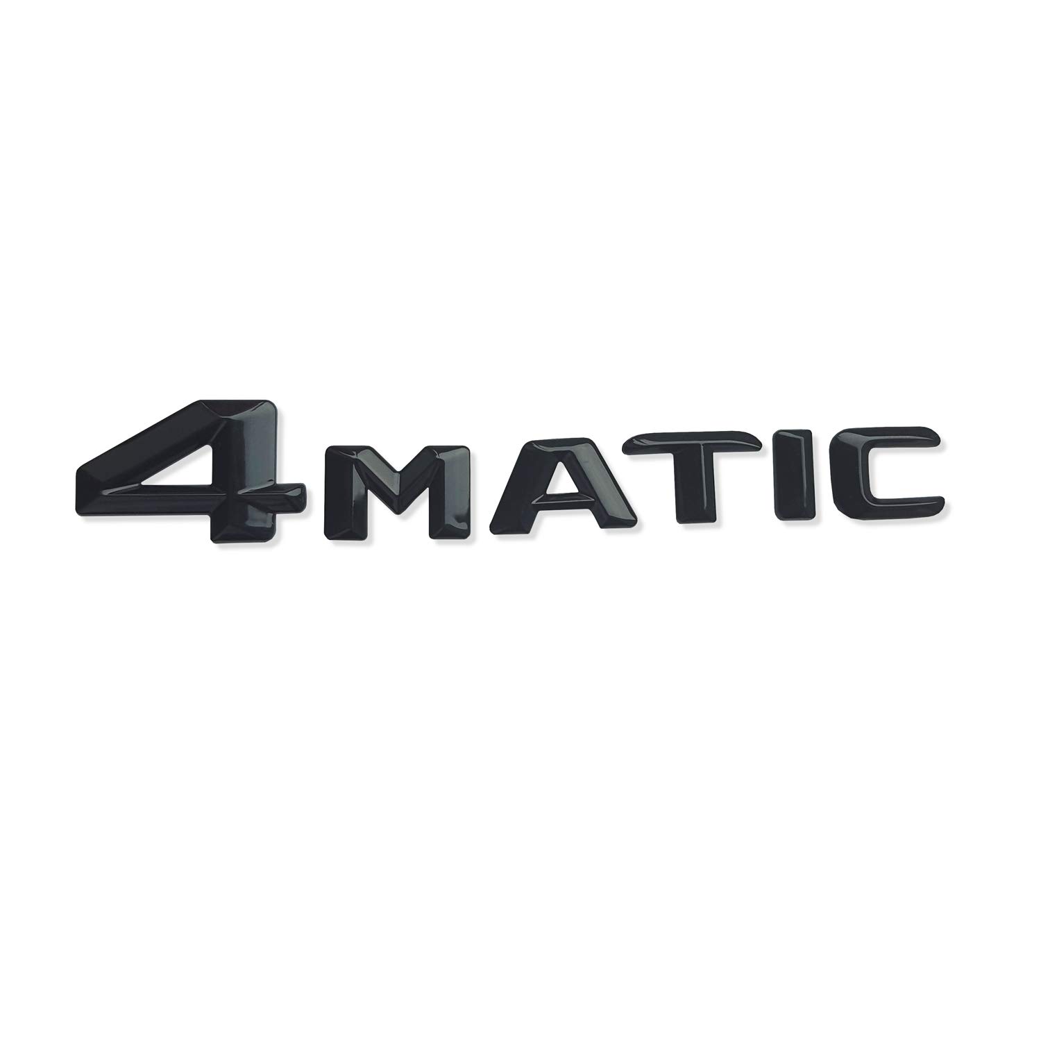 MCK Auto - 4Matic schwarz glänzend Heckklappe Logo hinten Emblem Tuning Modifikation von MCK Auto