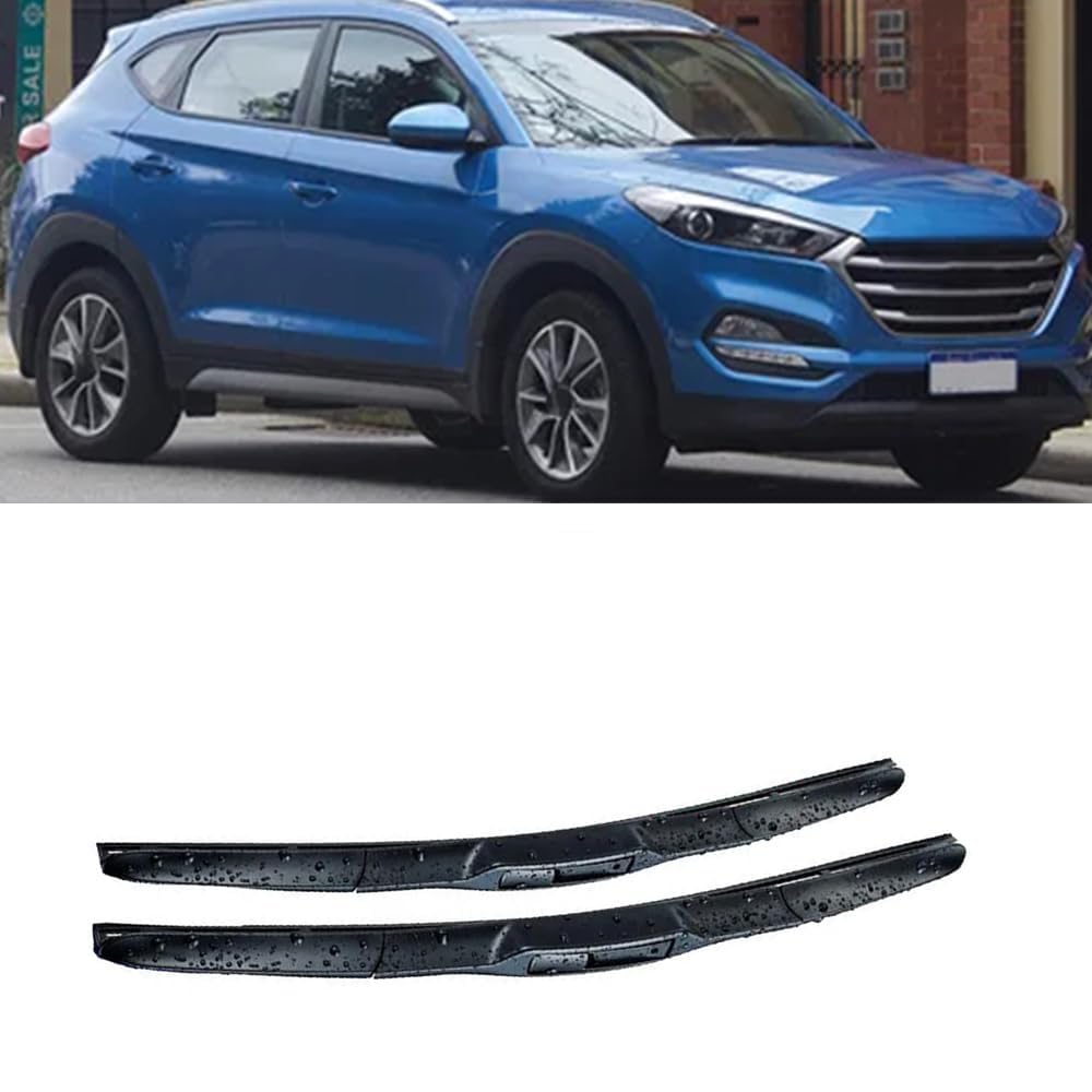 26"+16" Scheibenwischer, für Hyundai Tucson MK3 2016-2020 Windscreen Wipers Silikon Wischblatt Auto Accessoire von MCLLDAO