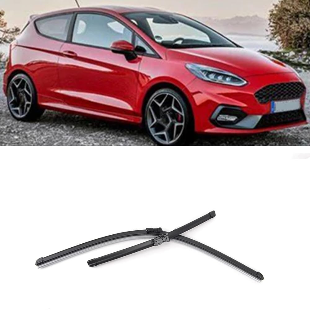 28"+14" Scheibenwischer, für Ford Fiesta 7 2018-2023 Windscreen Wipers Silikon Wischblatt Auto Accessoire von MCLLDAO