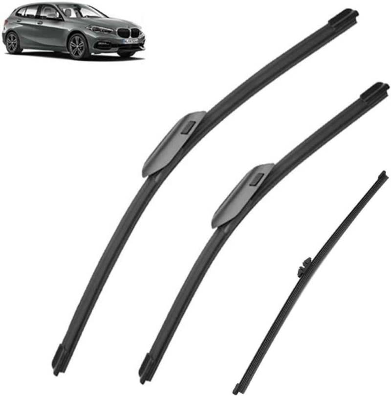 Auto Scheibenwischer für BMW Série 1 F40 2019 2020 2021 2022 2023, Wischer Blades Set Wischblätter Autofenster Windscreen Wiper Ersatzwischblätter Zubehör von MCLLDAO