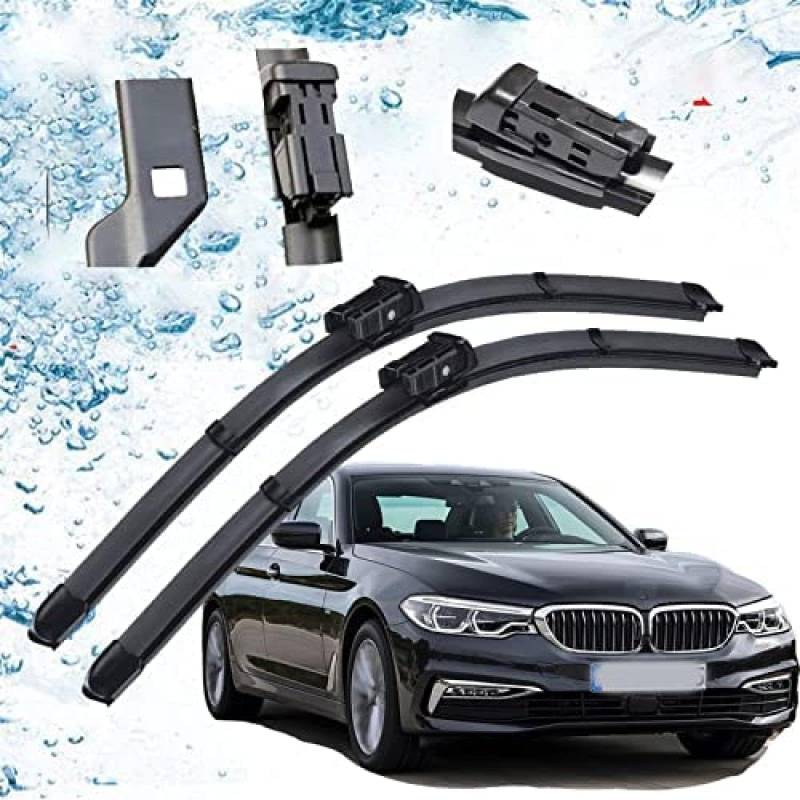 Auto Wischerblätter Für BMW 5 Series G30 G31 2017~2020 520i 523i 528i 530i 535i 550i M5 518d 520d 525d 530d 535d M550d Für XDrive Scheibenwischer von MCLLDAO