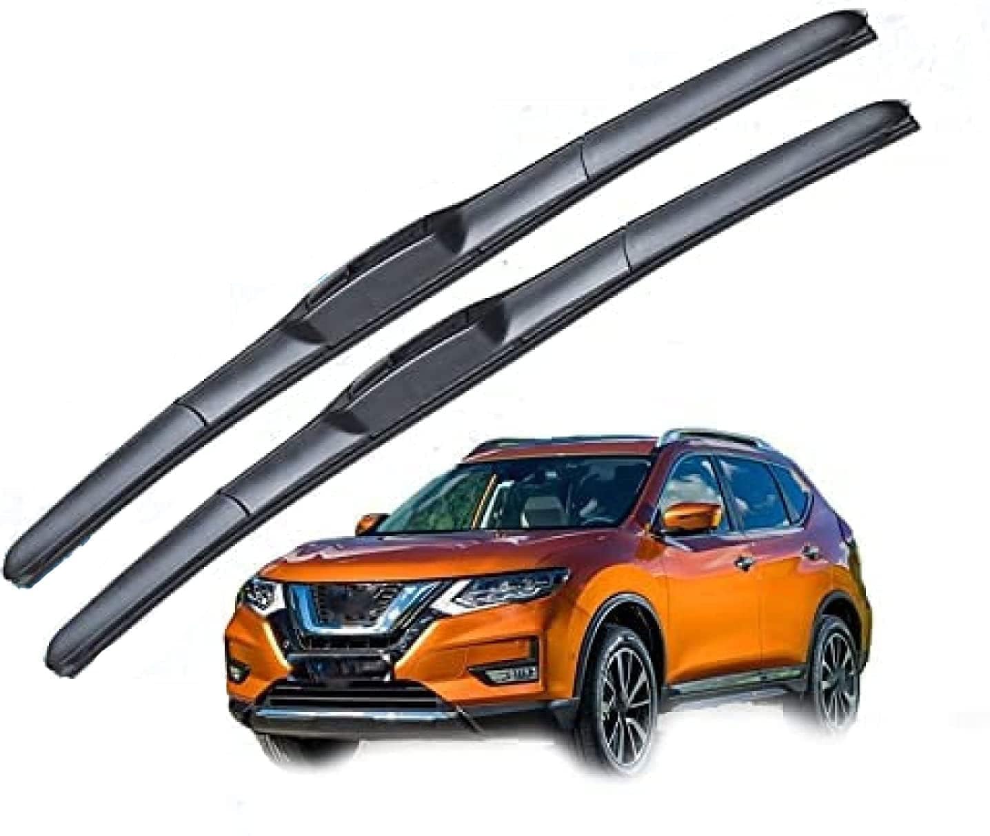 Scheibenwischer Autos Compatible für Nissan X-Trail T32 2014-2019, Langlebige und Geräuschlose Wischerblätter,Einfache Montage von MCLLDAO