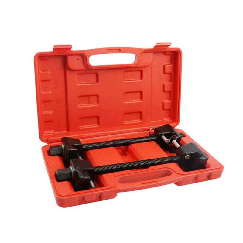 2er-Pack Schraubenfederspannwerkzeug mit Kunststoffbox, robuste Reparaturaufsätze for MacPherson-Federbeinspannerbaugruppen von MCLlt