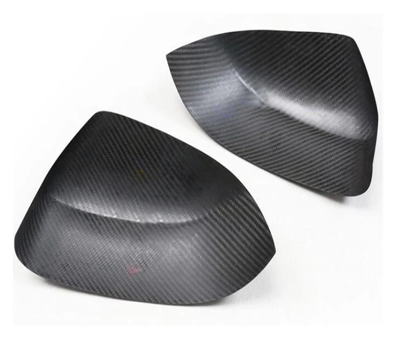 ABS + Real Carbon Fiber Rückansicht Seitenspiegel Abdeckung Kompatibel for BMW Modelle X3 G01 G08 X4 G02 X5 G05 X6 G06 X7 G07 2019-22 Ersatz(Dry carbon) von MCLlt