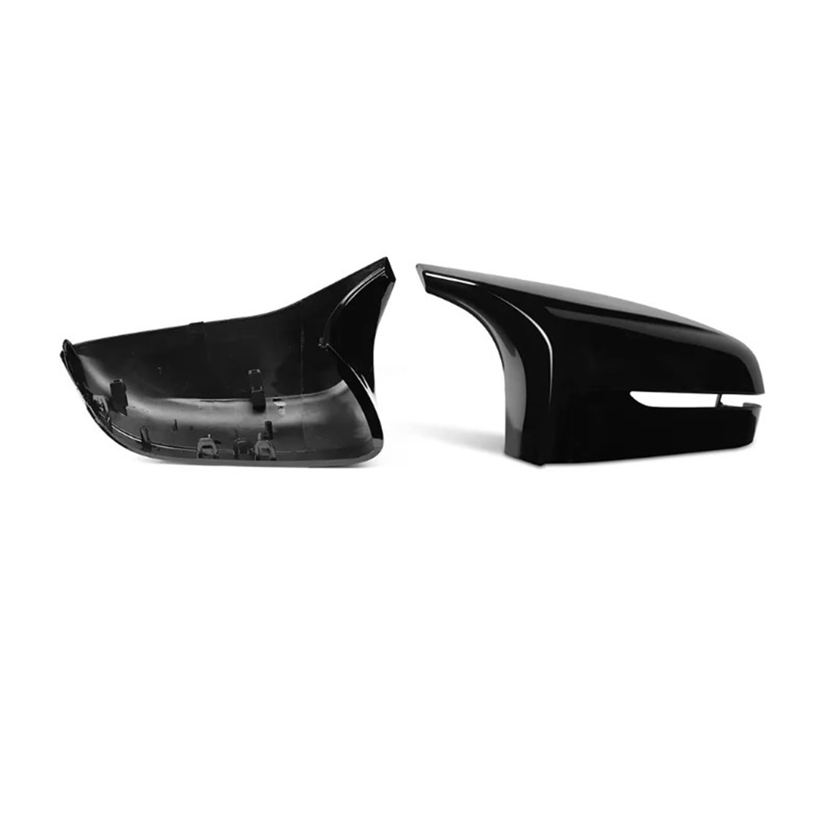 Add-On-Typ Dry Carbon Seitenrückspiegelabdeckung kompatibel for BMW 18–22 F90 M5 F91 F92 M8 Linkslenker Ersetzen Sie den Typ ABS + Kohlefaser(Black replace) von MCLlt