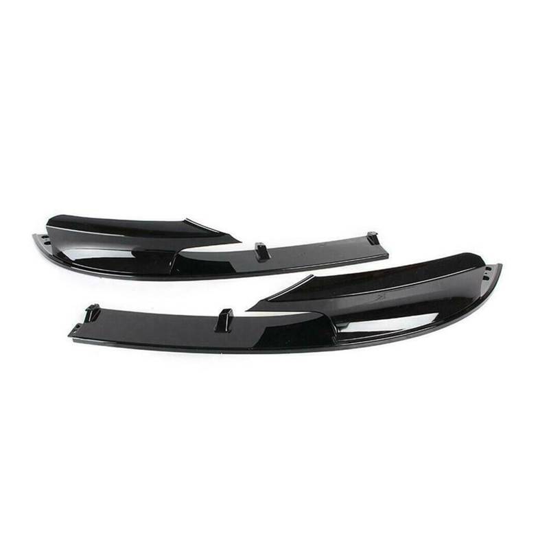 Autozubehör Stoßstangenlippe kompatibel for BMW 3er F30 F31 F35 2012–2019, Pack, Schürzen, Splitter, Body-Kit, Käfer, Aleron(Gloss Black) von MCLlt