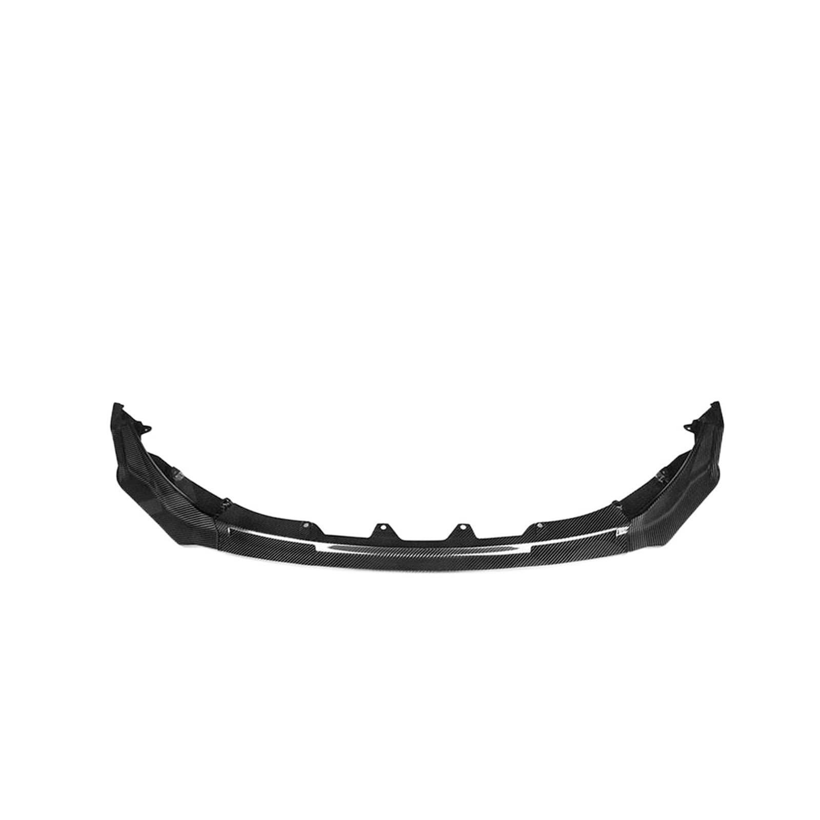 Carbon Fiber Car Front Bumper Lip Spoiler Kompatibel for BMW 3 4 Serie G80 G82 G83 M3 M4 Wettbewerb 2020 + FRP Front Splitter Body Kits(Dry Carbon Fiber) von MCLlt