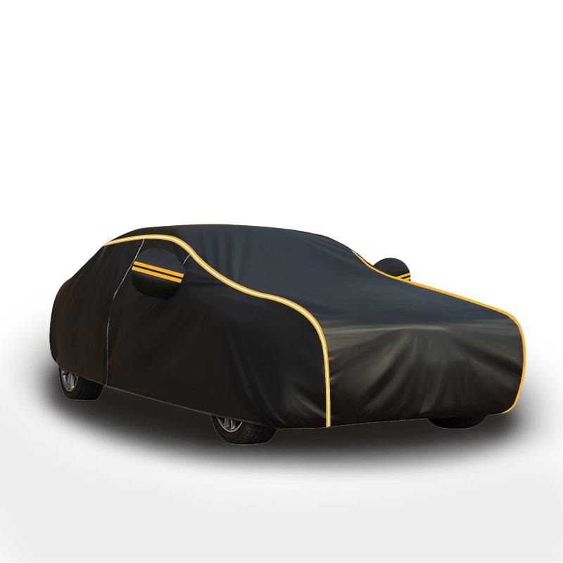 Auto Abdeckplane Wasserdicht Hagel, Für VW T-ROC, Car Cover Breathable Large Vollgarage Autoabdeckung Hagelschutz Autogarage Autoschutzhülle Wetterfeste (Color : C) von MCNUSS