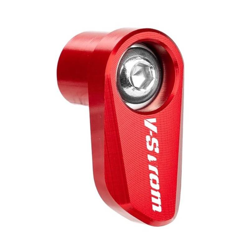 MCSLUBMH Crash Slider Protector Für VStrom650 V-Strom 650 DL650 650 / XT V-Strom 1000 / XT Motorrad Vorne Hinten Rad ABS Sensor Schutz Schutz Abdeckung(Front-Red) von MCSLUBMH