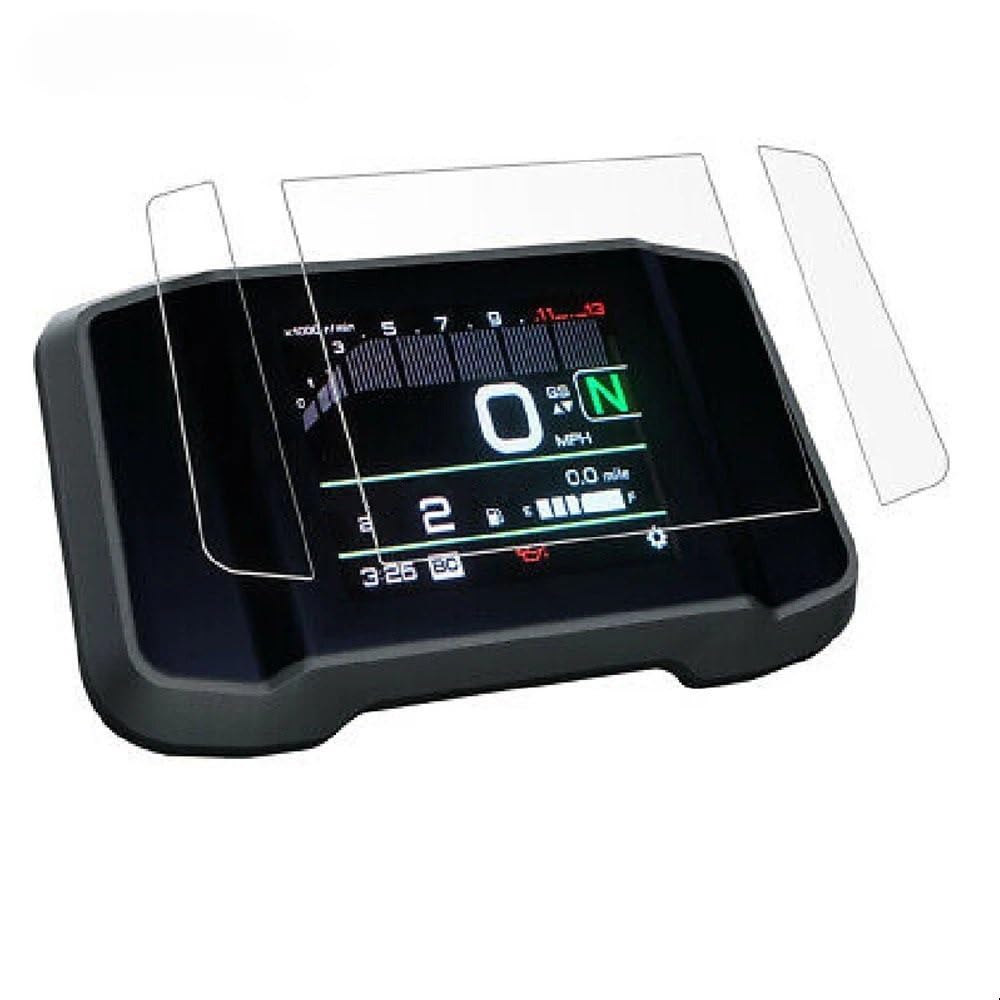 MCSLUBMH Kratzfester Displayschutz Für Motorräder Für Y&AMAHA MT-09 MT09 MT 09 2021 SP XSR900 XSR 900 2022 Instrument Dashboard Bildschirm Schutz Film(1pcs) von MCSLUBMH