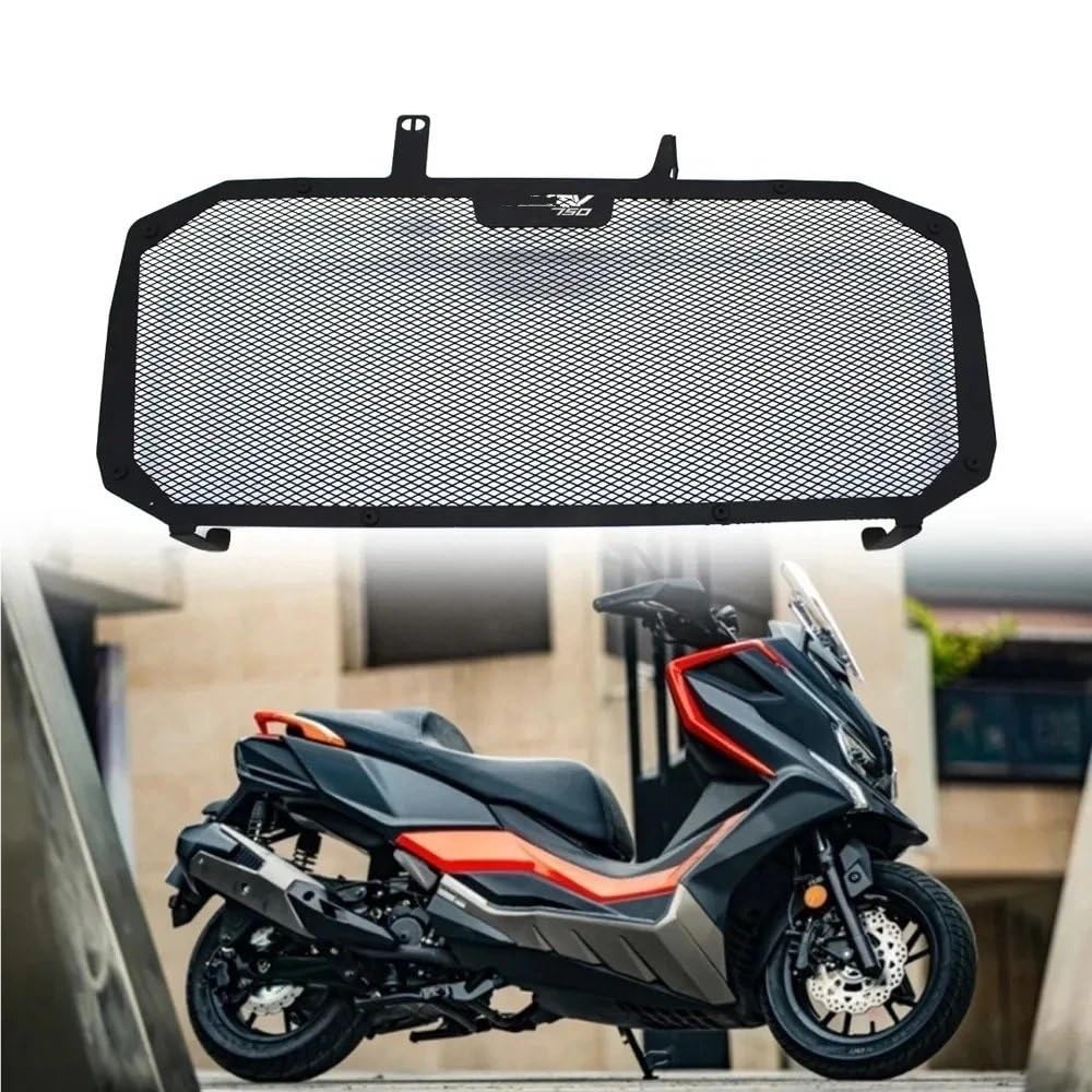 MCSLUBMH Kühlerabdeckung Motorrad Für H&ONDA XADV 750 Forza 750 2020 2021 Motorrad Wassertank Netz Kühlerschutzgitter(Black 2) von MCSLUBMH