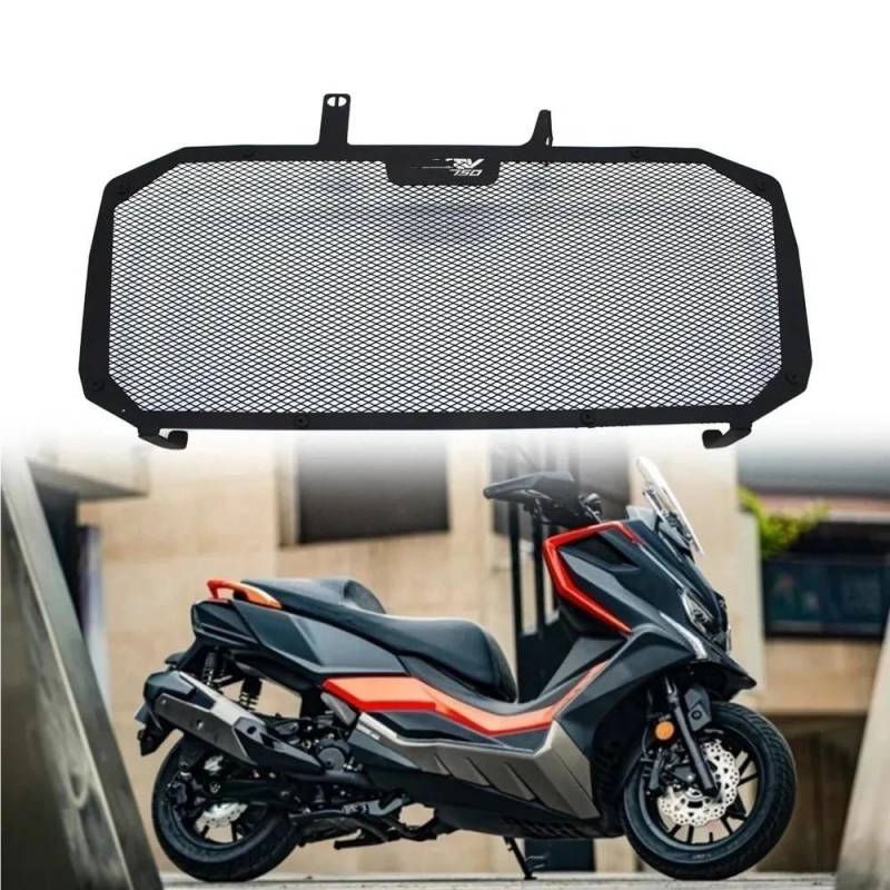 MCSLUBMH Kühlerabdeckung Motorrad Für H&ONDA XADV 750 Forza 750 2020 2021 Motorrad Wassertank Netz Kühlerschutzgitter(Black 2) von MCSLUBMH